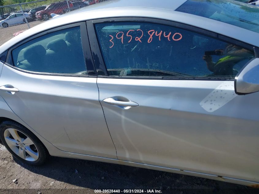 2012 Hyundai Elantra Gls (Ulsan Plant) VIN: KMHDH4AE6CU436114 Lot: 39528440