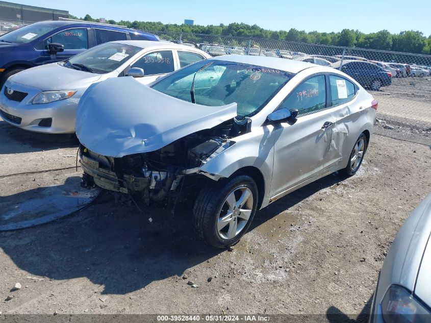 2012 Hyundai Elantra Gls (Ulsan Plant) VIN: KMHDH4AE6CU436114 Lot: 39528440