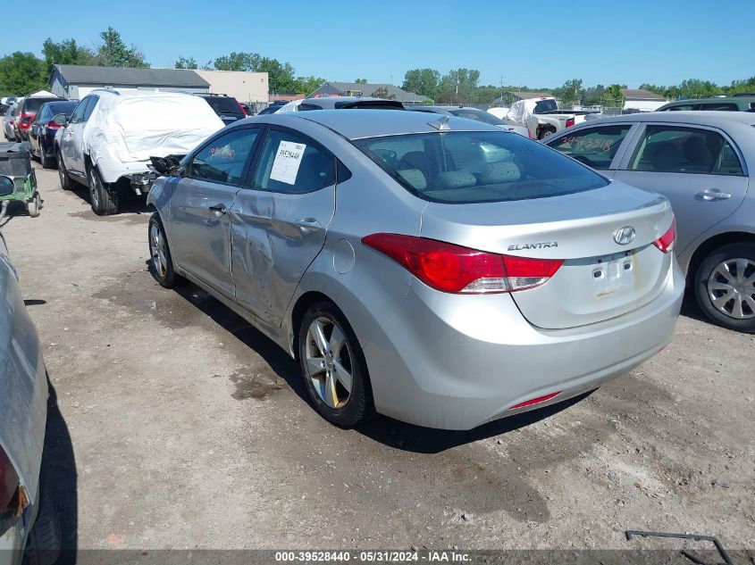 2012 Hyundai Elantra Gls (Ulsan Plant) VIN: KMHDH4AE6CU436114 Lot: 39528440