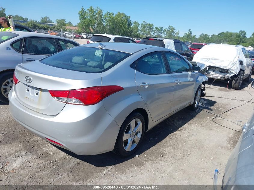 2012 Hyundai Elantra Gls (Ulsan Plant) VIN: KMHDH4AE6CU436114 Lot: 39528440