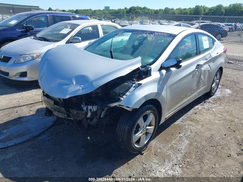 2012 Hyundai Elantra Gls (Ulsan Plant) VIN: KMHDH4AE6CU436114 Lot: 39528440