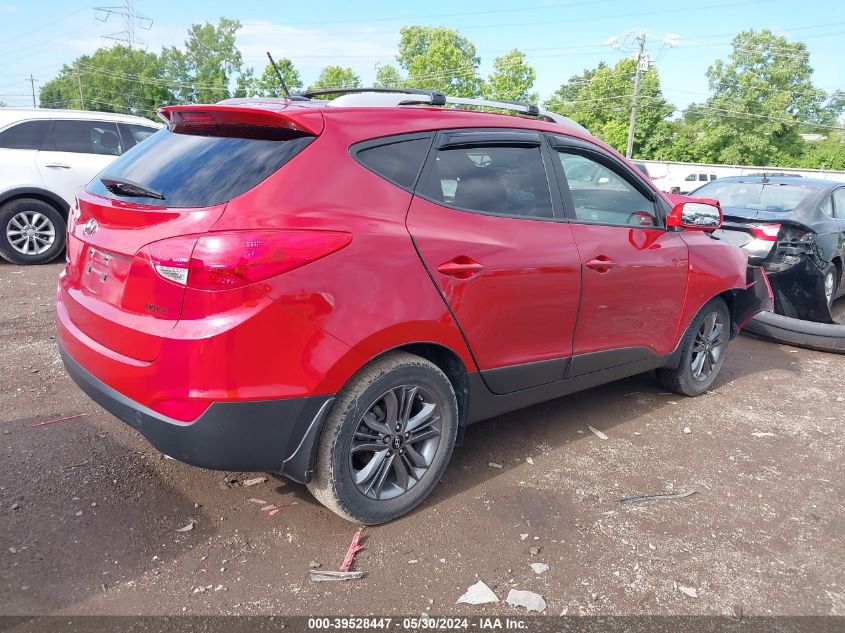 2015 Hyundai Tucson Se VIN: KM8JU3AG6FU040120 Lot: 39528447