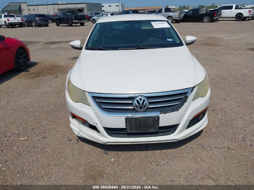 2010 Volkswagen Cc Sport VIN: WVWMN7ANXAE555449 Lot: 39528449