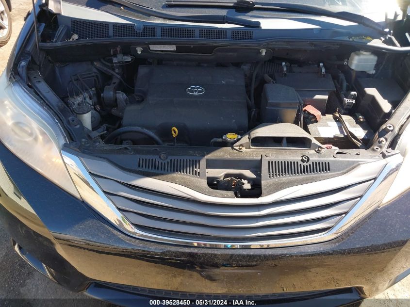 2012 Toyota Sienna Xle V6 8 Passenger VIN: 5TDYK3DC4CS188137 Lot: 39528450