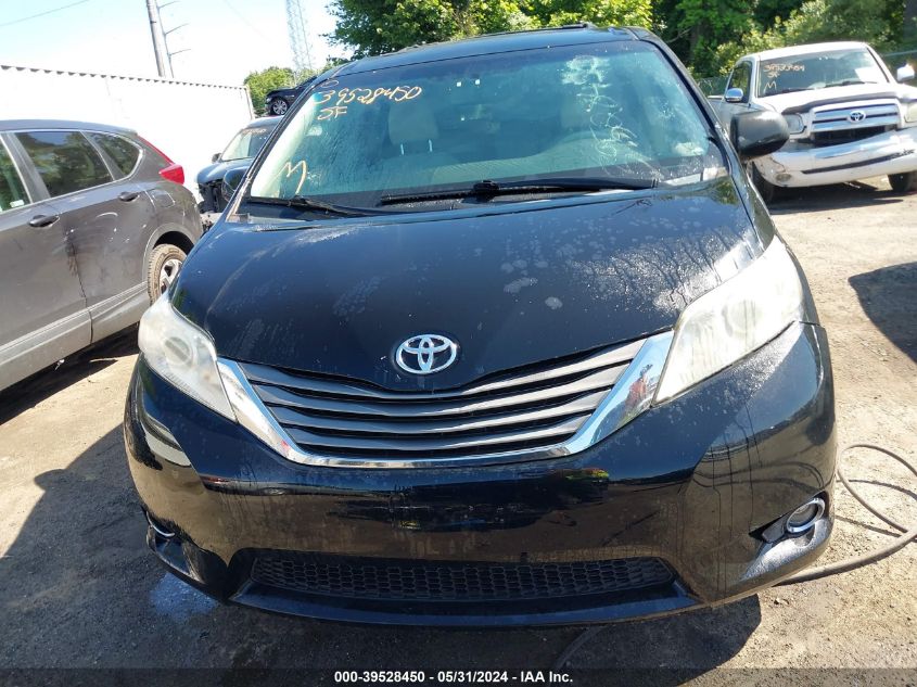 2012 Toyota Sienna Xle V6 8 Passenger VIN: 5TDYK3DC4CS188137 Lot: 39528450