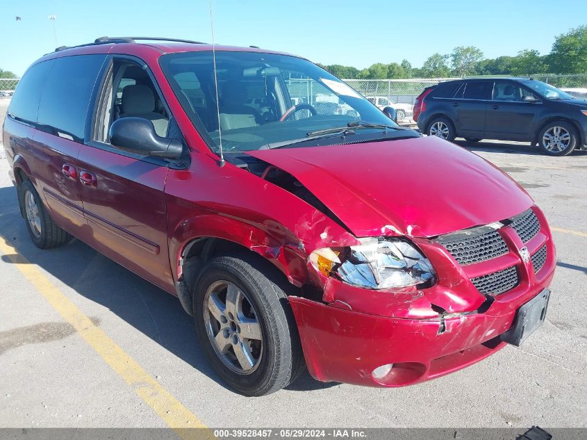 2004 Dodge Grand Caravan Sxt VIN: 2D4GP44L14R556483 Lot: 39528457