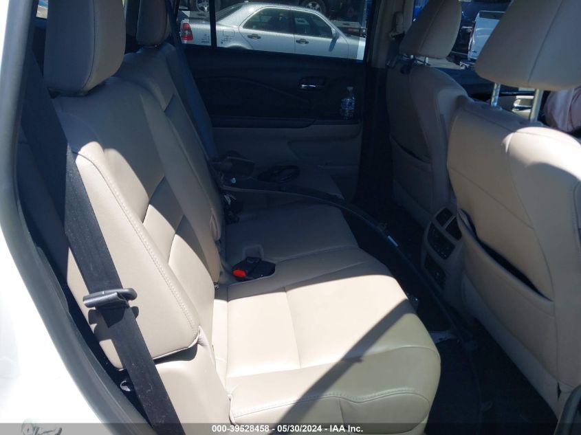 2021 Honda Pilot 2Wd Touring 8 Passenger VIN: 5FNYF5H98MB013250 Lot: 39528458