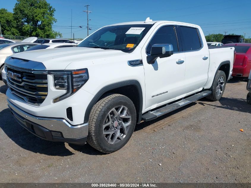 2022 GMC Sierra 1500 4Wd Short Box Slt VIN: 3GTUUDED9NG634063 Lot: 39528460