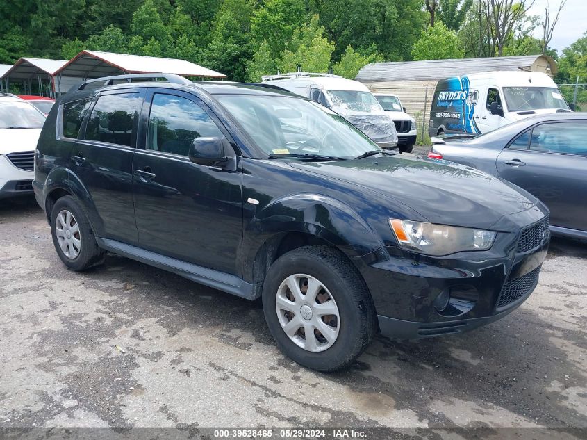 2012 Mitsubishi Outlander Es VIN: JA4AS2AW6CU003831 Lot: 39528465