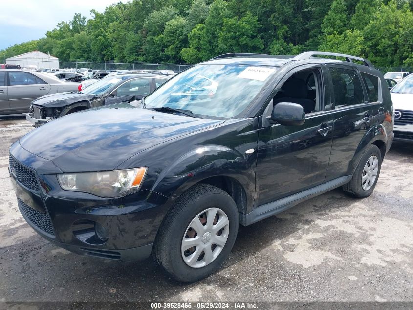 2012 Mitsubishi Outlander Es VIN: JA4AS2AW6CU003831 Lot: 39528465