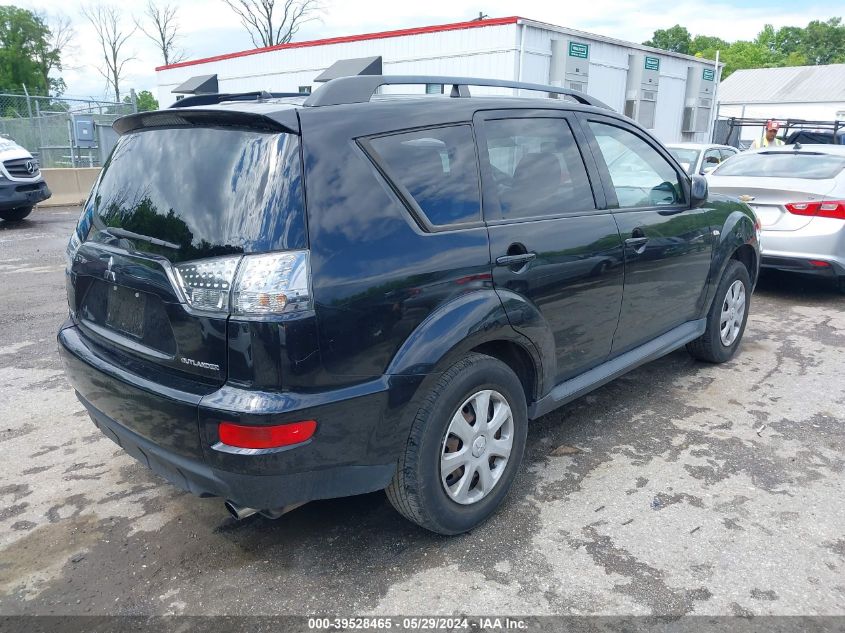 2012 Mitsubishi Outlander Es VIN: JA4AS2AW6CU003831 Lot: 39528465