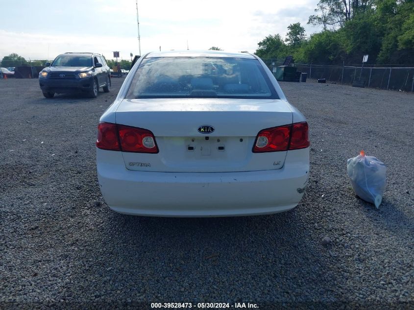 2006 Kia Optima Ex (New)/Lx (New) VIN: KNAGE123365067455 Lot: 39528473