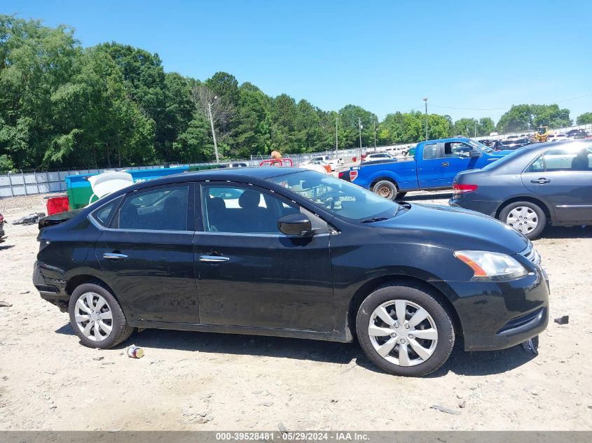 2014 Nissan Sentra Fe+ S/Fe+ Sv/S/Sl/Sr/Sv VIN: 3N1AB7AP4EY260727 Lot: 39528481