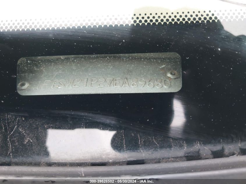 2007 Ford F-250 Lariat/Xl/Xlt VIN: 1FTSW21P27EA89680 Lot: 39528502