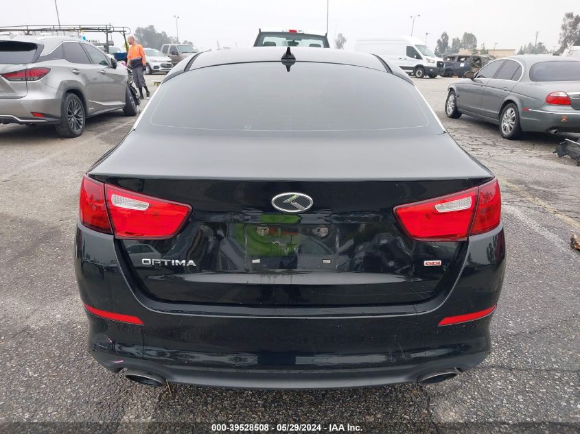 2015 Kia Optima Lx VIN: 5XXGM4A74FG430031 Lot: 39528508