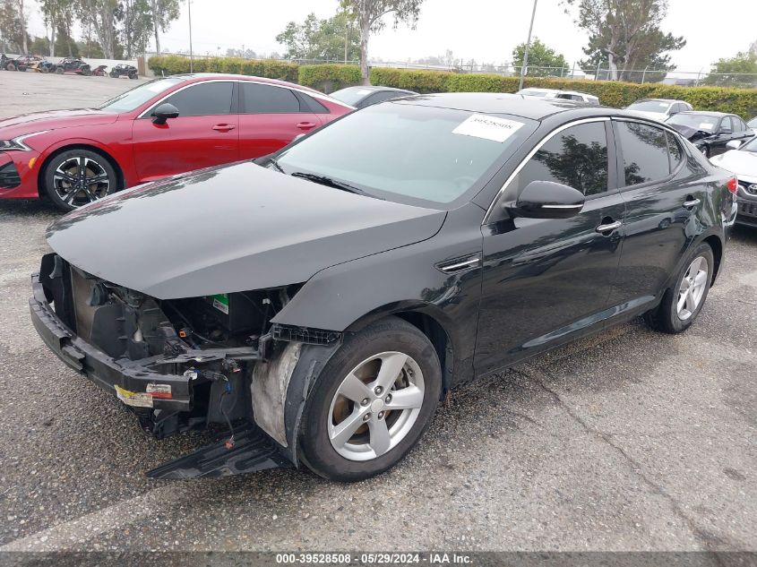 2015 Kia Optima Lx VIN: 5XXGM4A74FG430031 Lot: 39528508