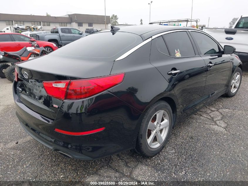 2015 Kia Optima Lx VIN: 5XXGM4A74FG430031 Lot: 39528508