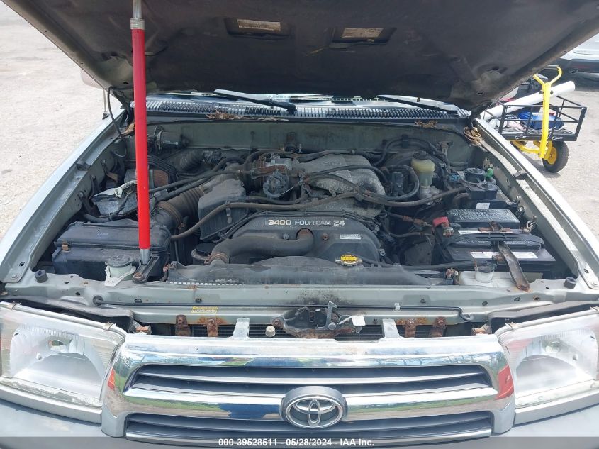 2000 Toyota 4Runner Sr5 V6 VIN: JT3GN86R5Y0166700 Lot: 39528511