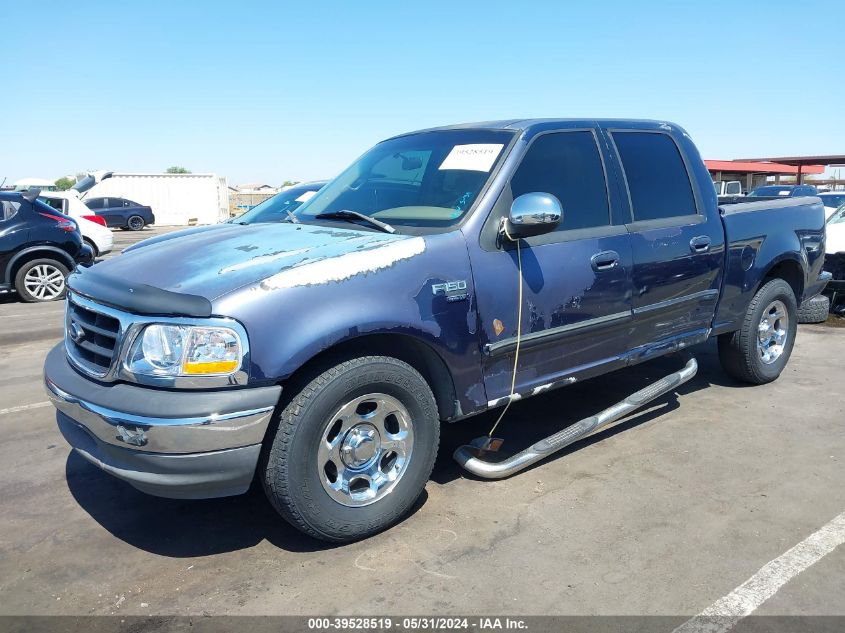 2002 Ford F-150 Lariat/Xlt VIN: 1FTRW076X2KA11417 Lot: 39528519