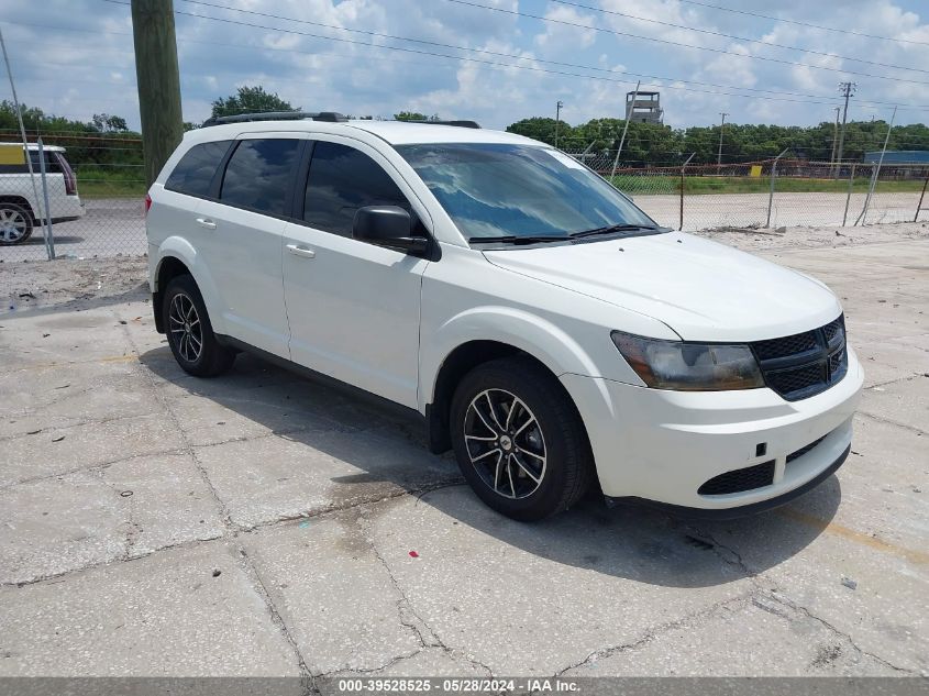 2018 Dodge Journey Se VIN: 3C4PDCAB1JT427325 Lot: 39528525