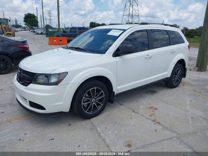 2018 Dodge Journey Se VIN: 3C4PDCAB1JT427325 Lot: 39528525