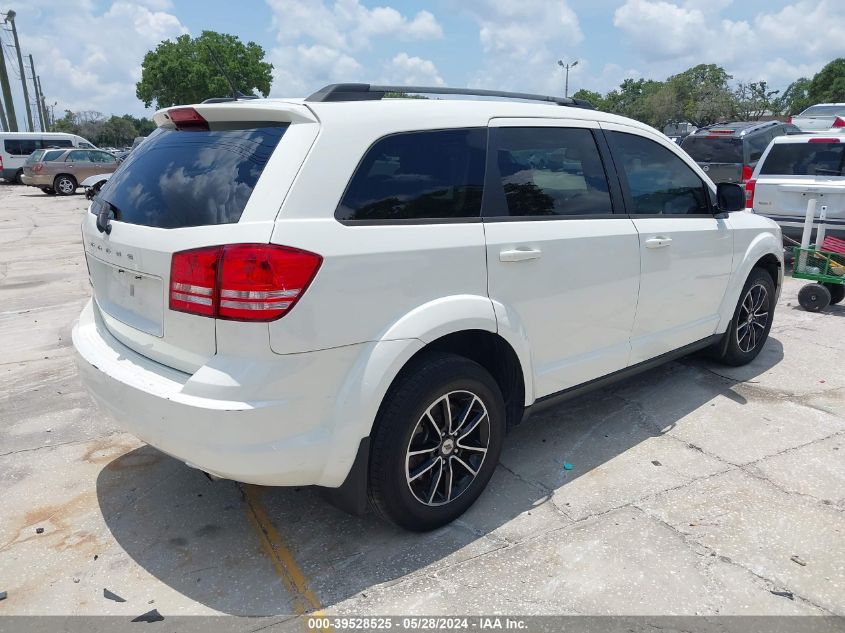 2018 Dodge Journey Se VIN: 3C4PDCAB1JT427325 Lot: 39528525