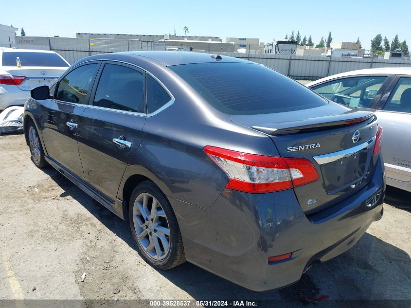 2015 Nissan Sentra Sr VIN: 3N1AB7AP6FY239928 Lot: 39528537