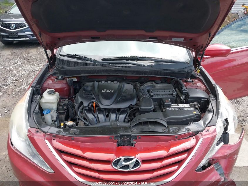 2013 Hyundai Sonata Gls VIN: 5NPEB4AC9DH609953 Lot: 39528551