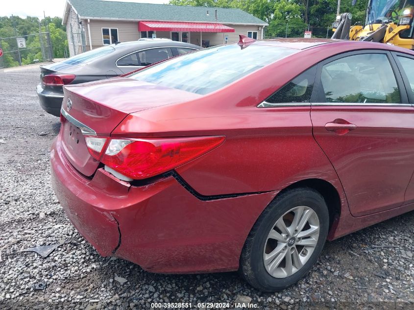 2013 Hyundai Sonata Gls VIN: 5NPEB4AC9DH609953 Lot: 39528551