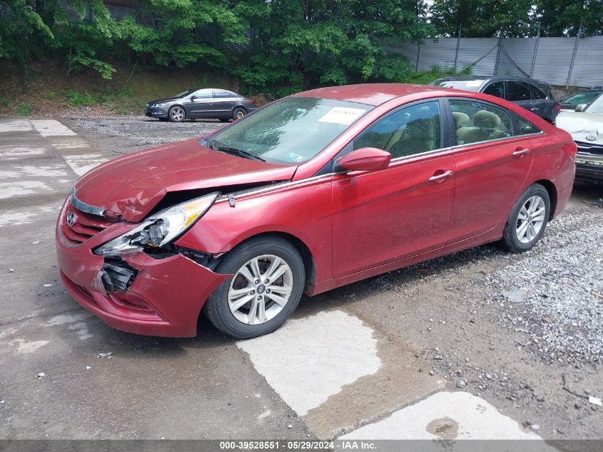 2013 Hyundai Sonata Gls VIN: 5NPEB4AC9DH609953 Lot: 39528551