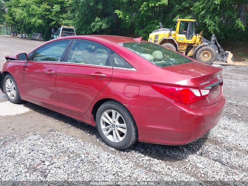 2013 Hyundai Sonata Gls VIN: 5NPEB4AC9DH609953 Lot: 39528551