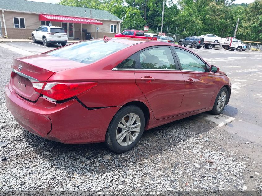 2013 Hyundai Sonata Gls VIN: 5NPEB4AC9DH609953 Lot: 39528551