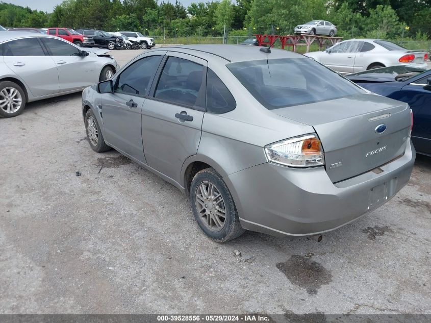 2008 Ford Focus Se/Ses VIN: 1FAHP35N08W270168 Lot: 39528556