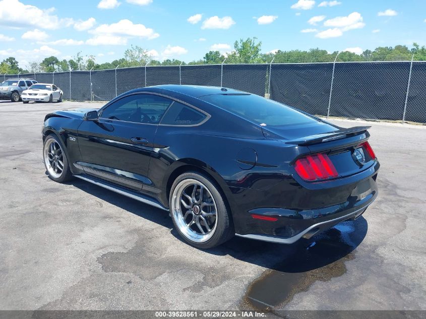 2016 Ford Mustang Gt Premium VIN: 1FA6P8CF3G5255300 Lot: 39528561