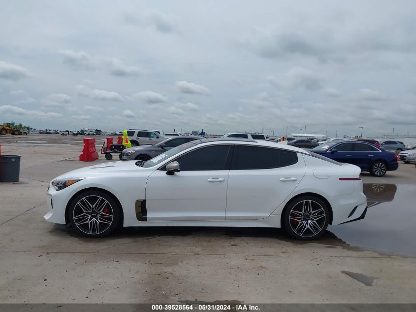 2022 Kia Stinger Gt1 VIN: KNAE45LCXN6102212 Lot: 39528564