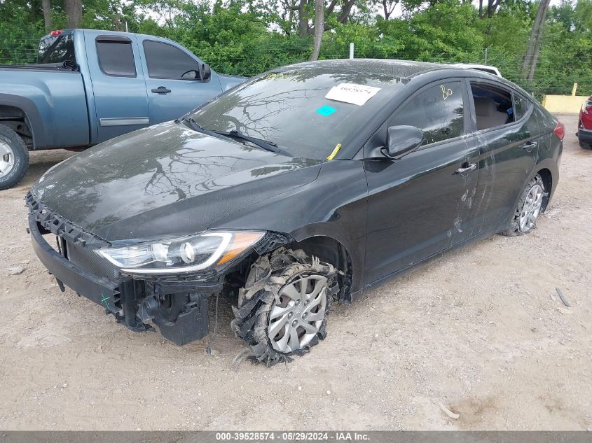 KMHD74LF8HU061021 2017 HYUNDAI ELANTRA - Image 2