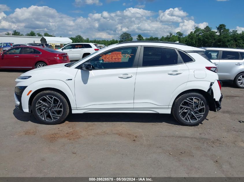 2023 Hyundai Kona N Line VIN: KM8K33A38PU966749 Lot: 39528575