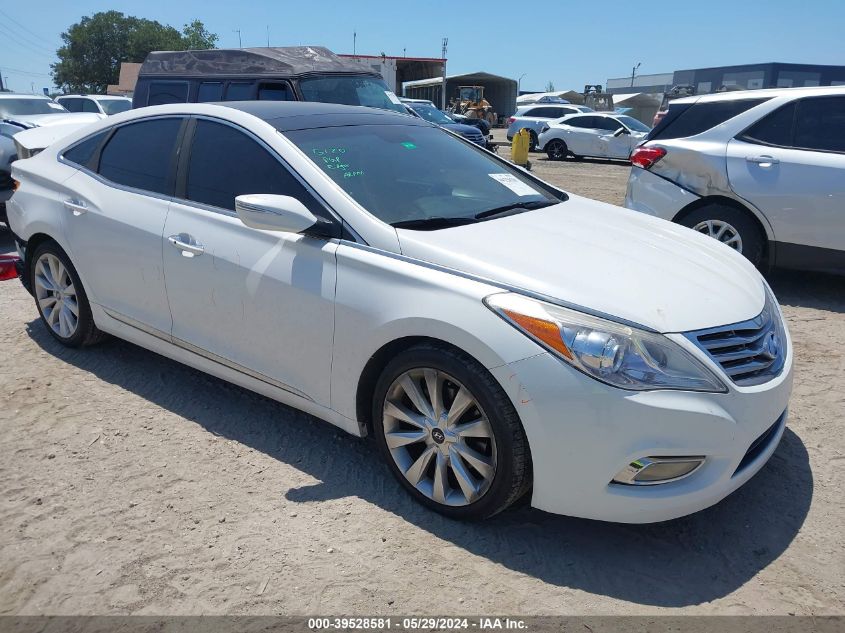 2013 Hyundai Azera VIN: KMHFH4JG2DA309759 Lot: 39528581