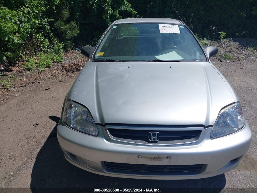 1999 Honda Civic Cx VIN: 2HGEJ6329XH109826 Lot: 39528590