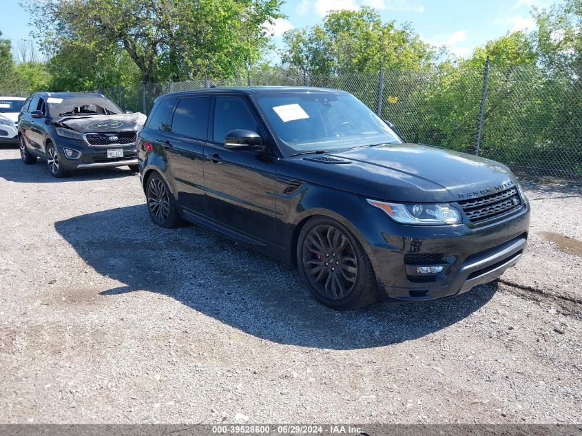 2017 Land Rover Range Rover Sport 3.0L V6 Supercharged Hse Dynamic VIN: SALWV2FV0HA168648 Lot: 39528600