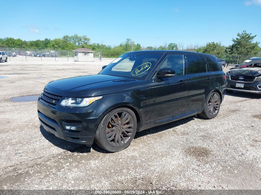 2017 Land Rover Range Rover Sport 3.0L V6 Supercharged Hse Dynamic VIN: SALWV2FV0HA168648 Lot: 39528600