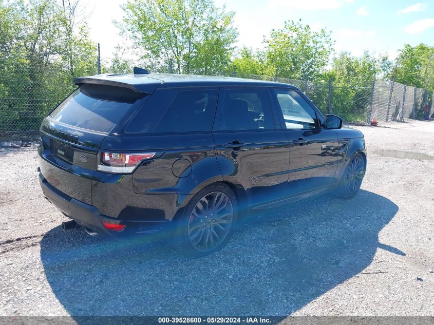 2017 Land Rover Range Rover Sport 3.0L V6 Supercharged Hse Dynamic VIN: SALWV2FV0HA168648 Lot: 39528600