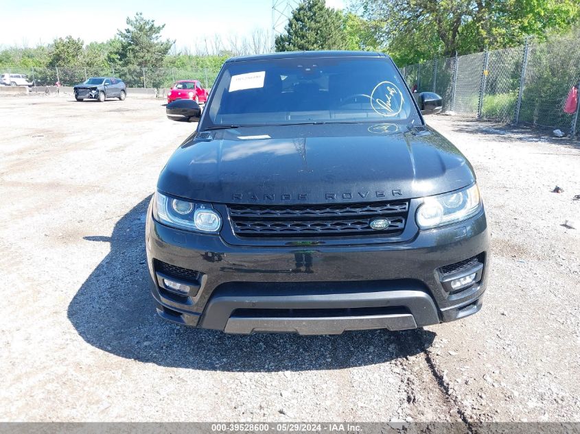 2017 Land Rover Range Rover Sport 3.0L V6 Supercharged Hse Dynamic VIN: SALWV2FV0HA168648 Lot: 39528600