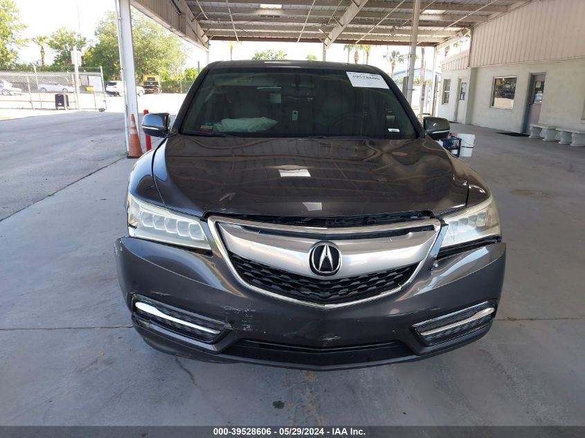 2014 Acura Mdx VIN: 5FRYD3H29EB002660 Lot: 39528606