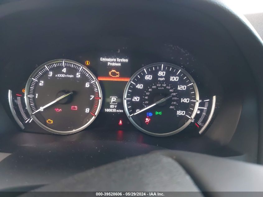 2014 Acura Mdx VIN: 5FRYD3H29EB002660 Lot: 39528606