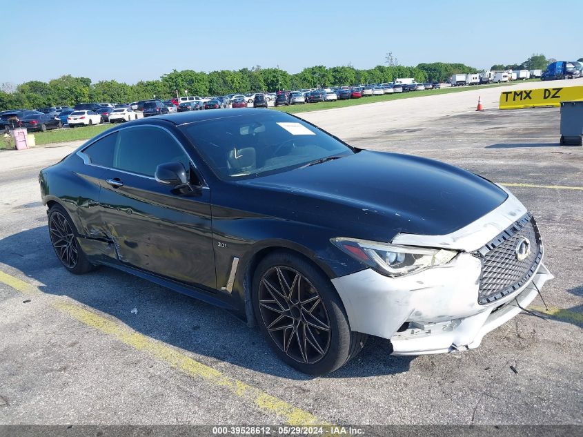 2018 Infiniti Q60 3.0T Luxe VIN: JN1EV7EL5JM393073 Lot: 39528612