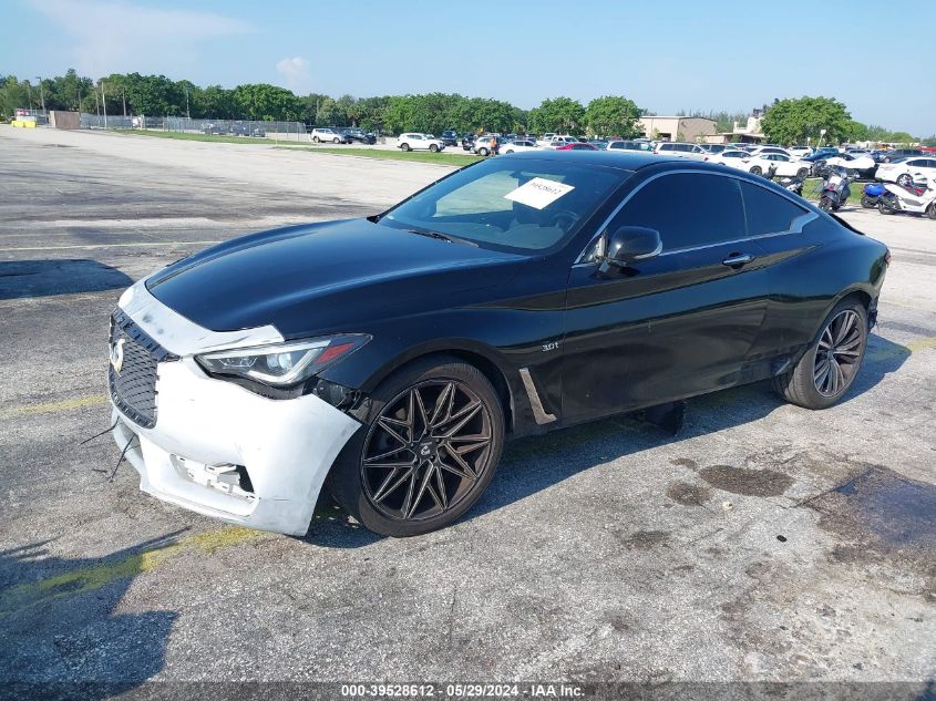 2018 Infiniti Q60 3.0T Luxe VIN: JN1EV7EL5JM393073 Lot: 39528612