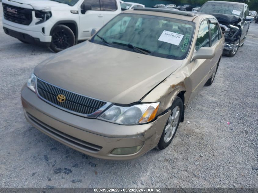 2002 Toyota Avalon Xls VIN: 4T1BF28B42U259820 Lot: 39528629