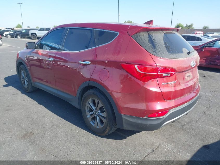 2016 Hyundai Santa Fe Sport 2.4L VIN: 5XYZT3LBXGG318144 Lot: 39528637