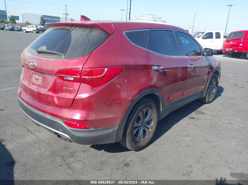 2016 Hyundai Santa Fe Sport 2.4L VIN: 5XYZT3LBXGG318144 Lot: 39528637